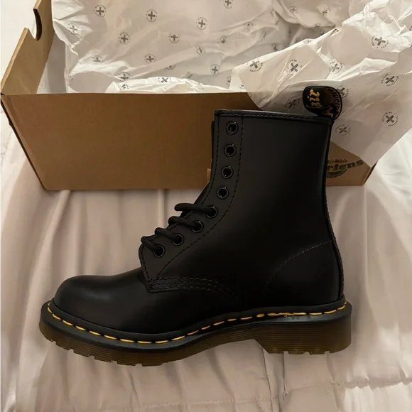 Dr. Martens Shoes Dr Martens 4 Womens Smooth Leather Lace Up Boots Poshmark